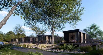 Relax on your private terrace and unwind in the hot tub, surrounded by the peace and fresh air of nature.
