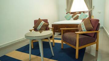 Family Quadruple Room, Pool View | Laptop workspace, WiFi (free)