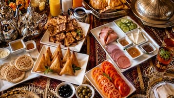 Frokostbuffé er inkludert hver dag