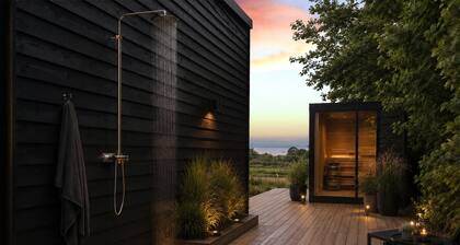 Cozy home in Børkop with sauna