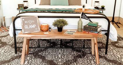 Charming Standard Safari Tent with Fire Pit Near Jonathan Dickinson State Park in Hobe Sound, Florida