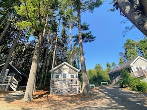 Exterior - Cozy Cottage with Private Deck near West Penobscot Bay, Maine (Lincolnville)