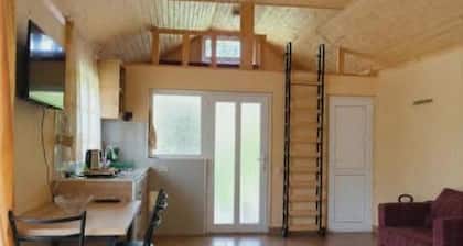 A comfortable 5-person cottage in a peaceful and scenic location in Lagodekhi.