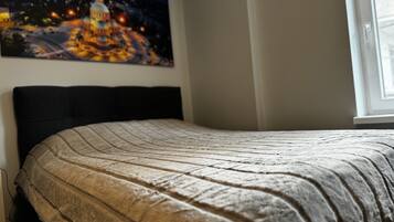 Apartament, balcó | Cortines opaques, planxa i posts de planxar i wifi gratuïta