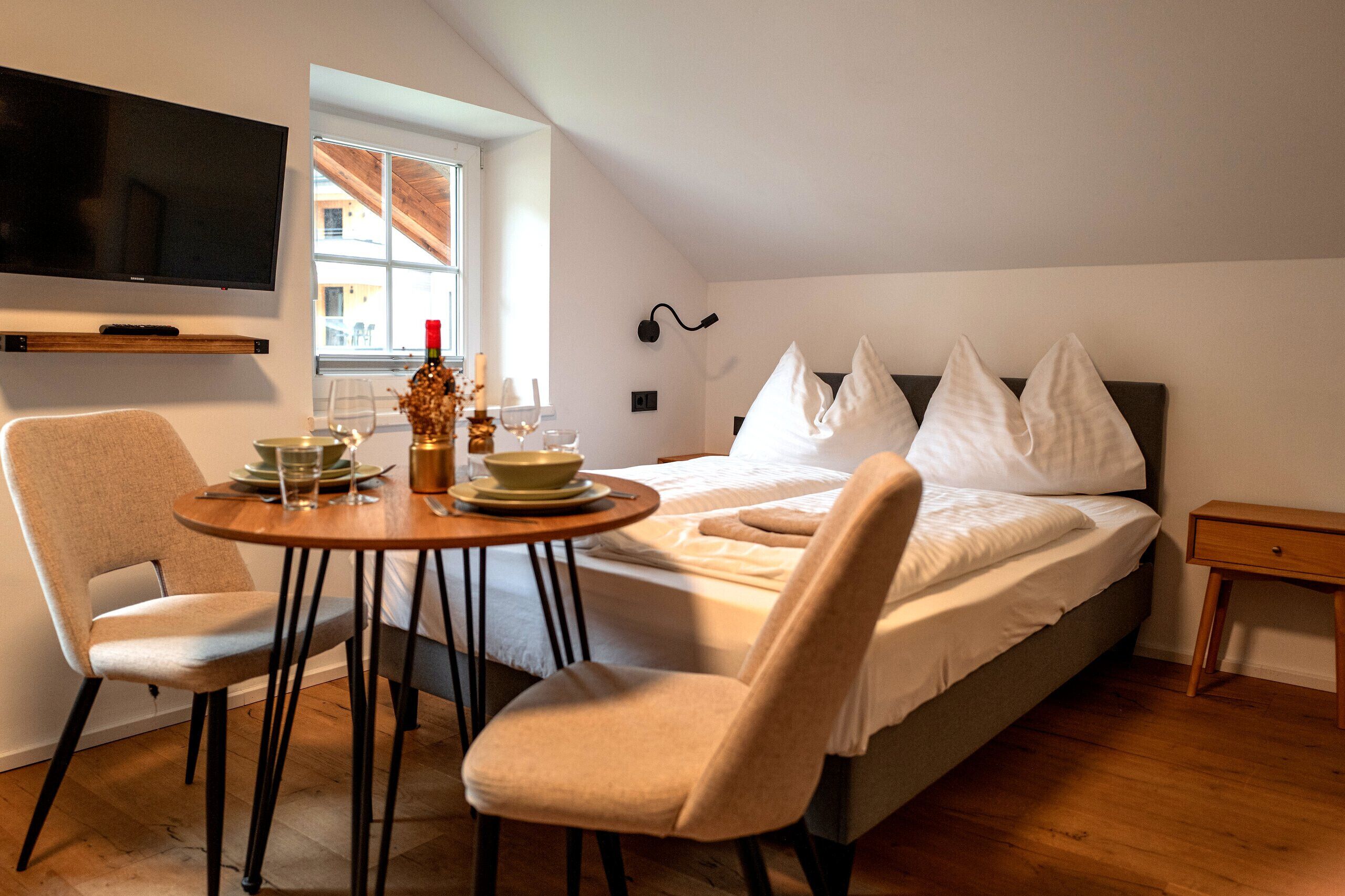 1 chambre, lit parapluie, Wi-Fi gratuit, draps fournis