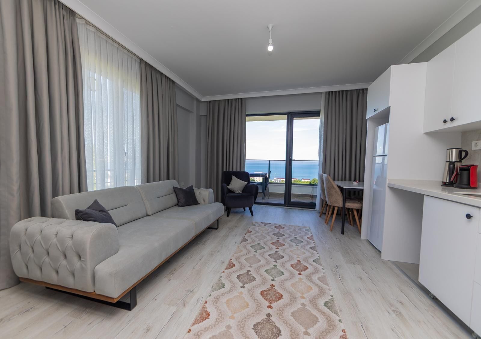 Comfort appartement, balkon, uitzicht op zee | Woonruimte