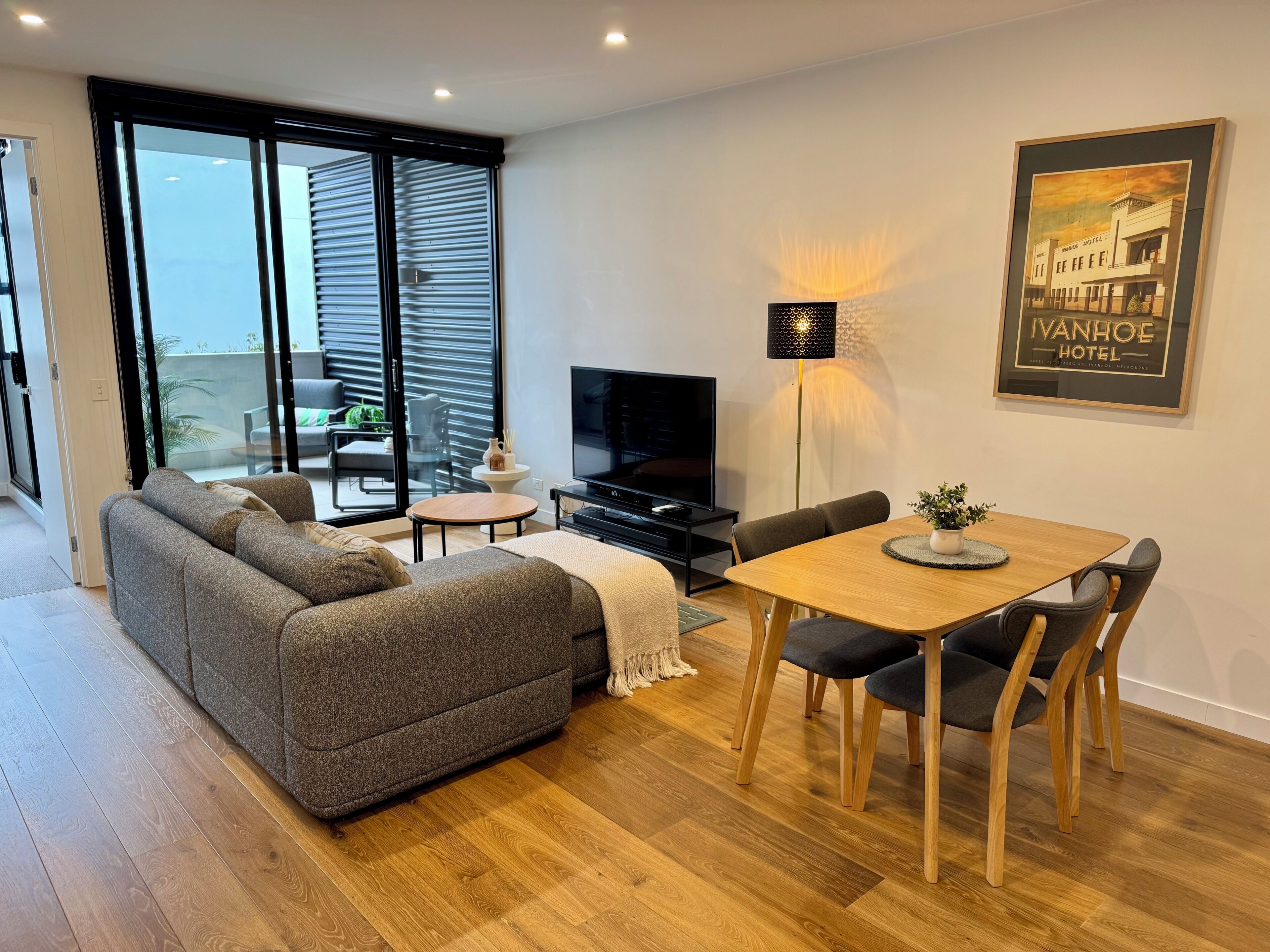 Smart-tv en een stereo