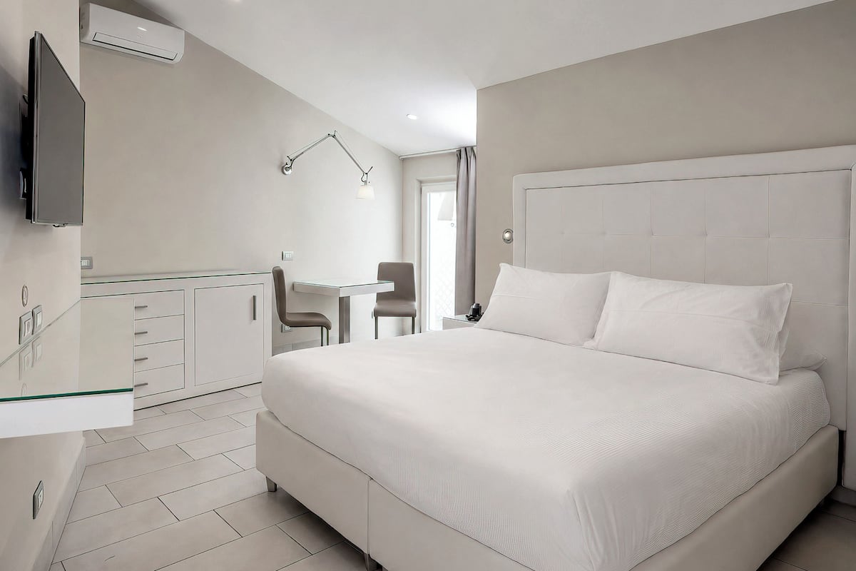 Deluxe-Zimmer, Blick auf den Innenhof