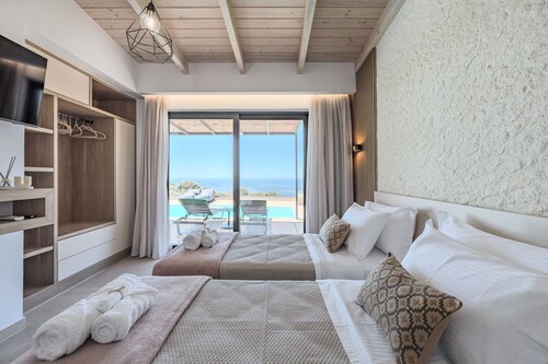 Rodia Luxury villa ,Sea View Retreat near Plakias