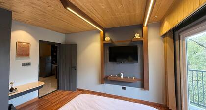 Casa Ami Forest Frame 2-bhk apartment in Mussoorie with stunning mountain views