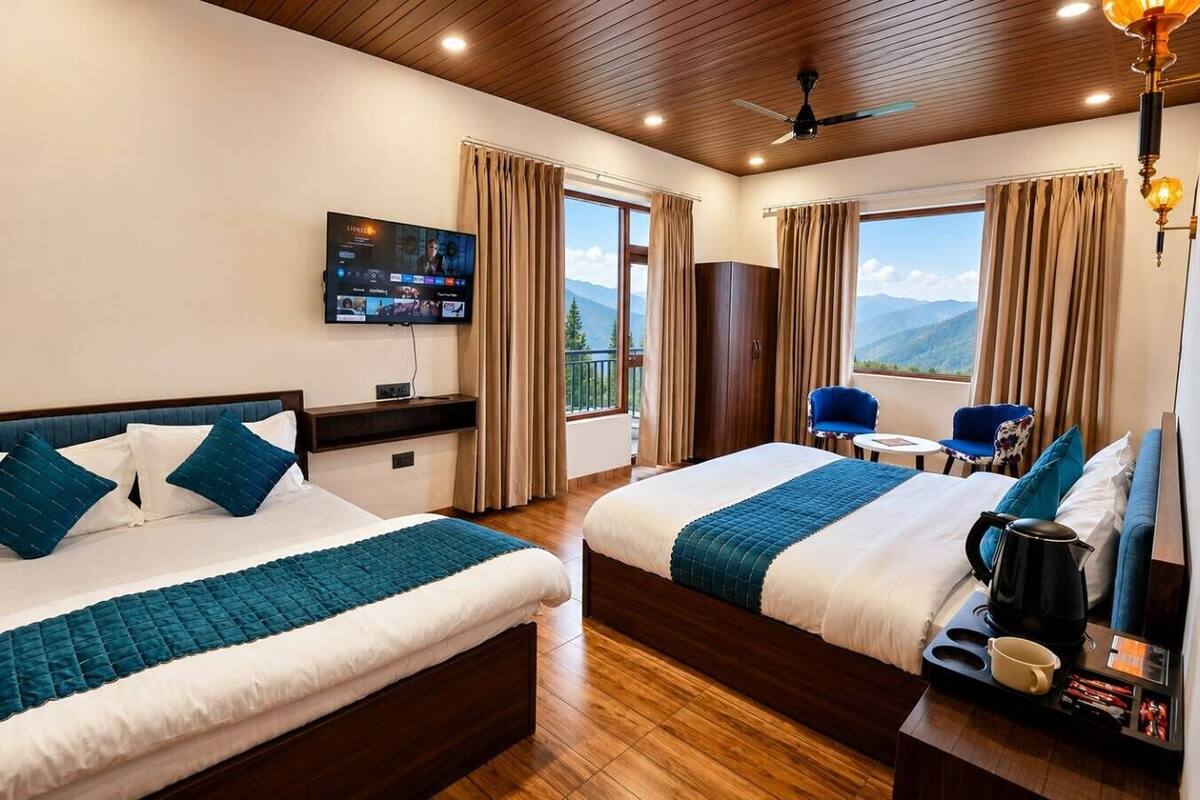 Ropa de cama de alta calidad y minibar con artículos gratuitos