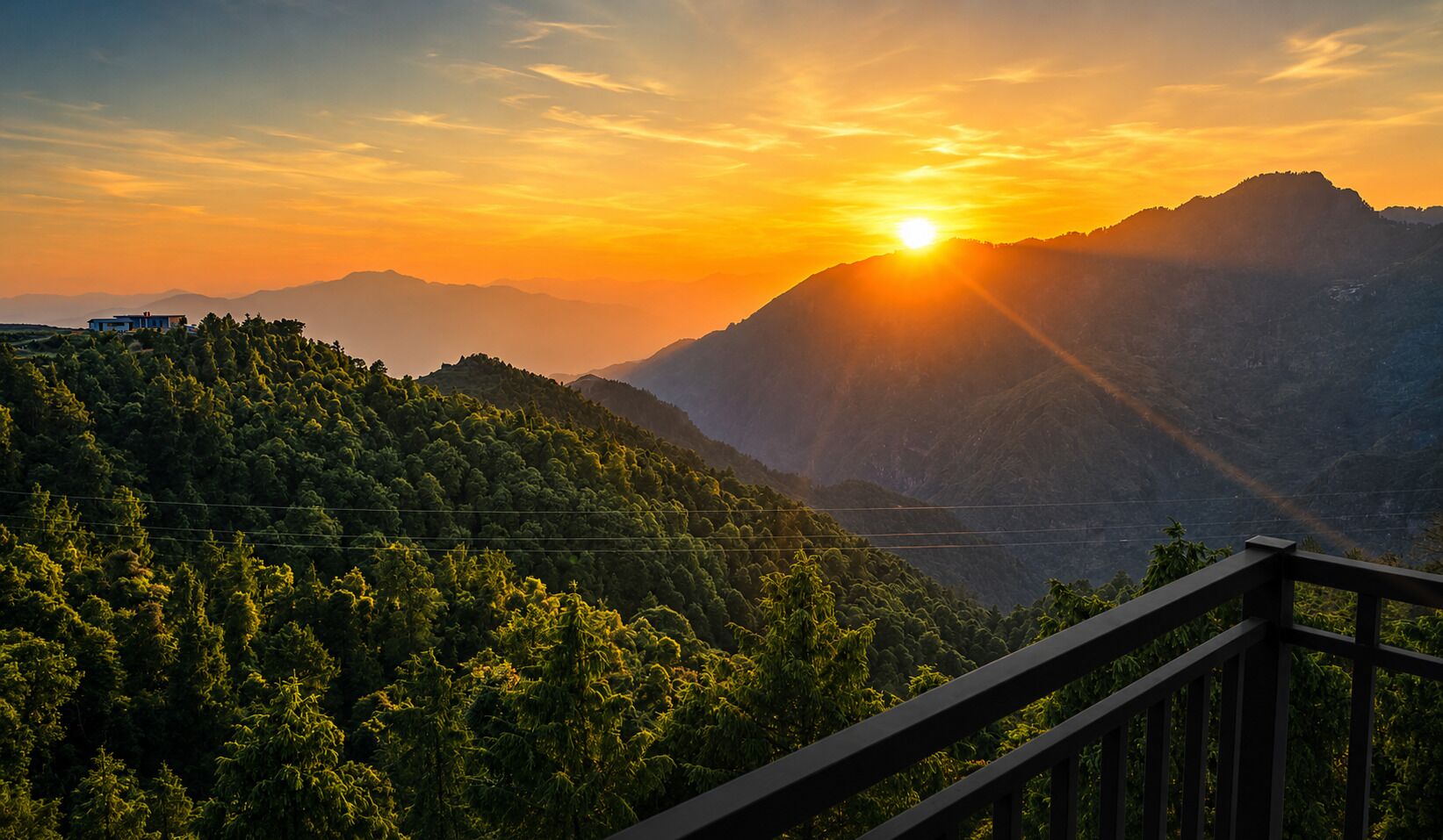 Deluxe Double Room, Balcony, Mountain View | Balcony view