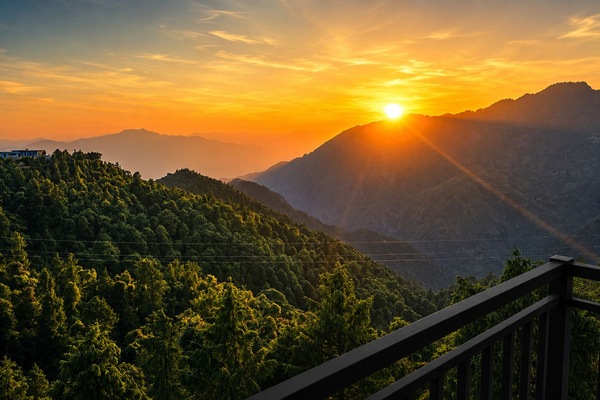 Deluxe Double Room, Balcony, Mountain View | Balcony view