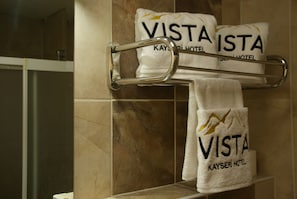 Singola Basic, vista città | Bagno