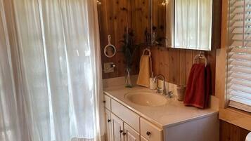 Hair dryer, towels