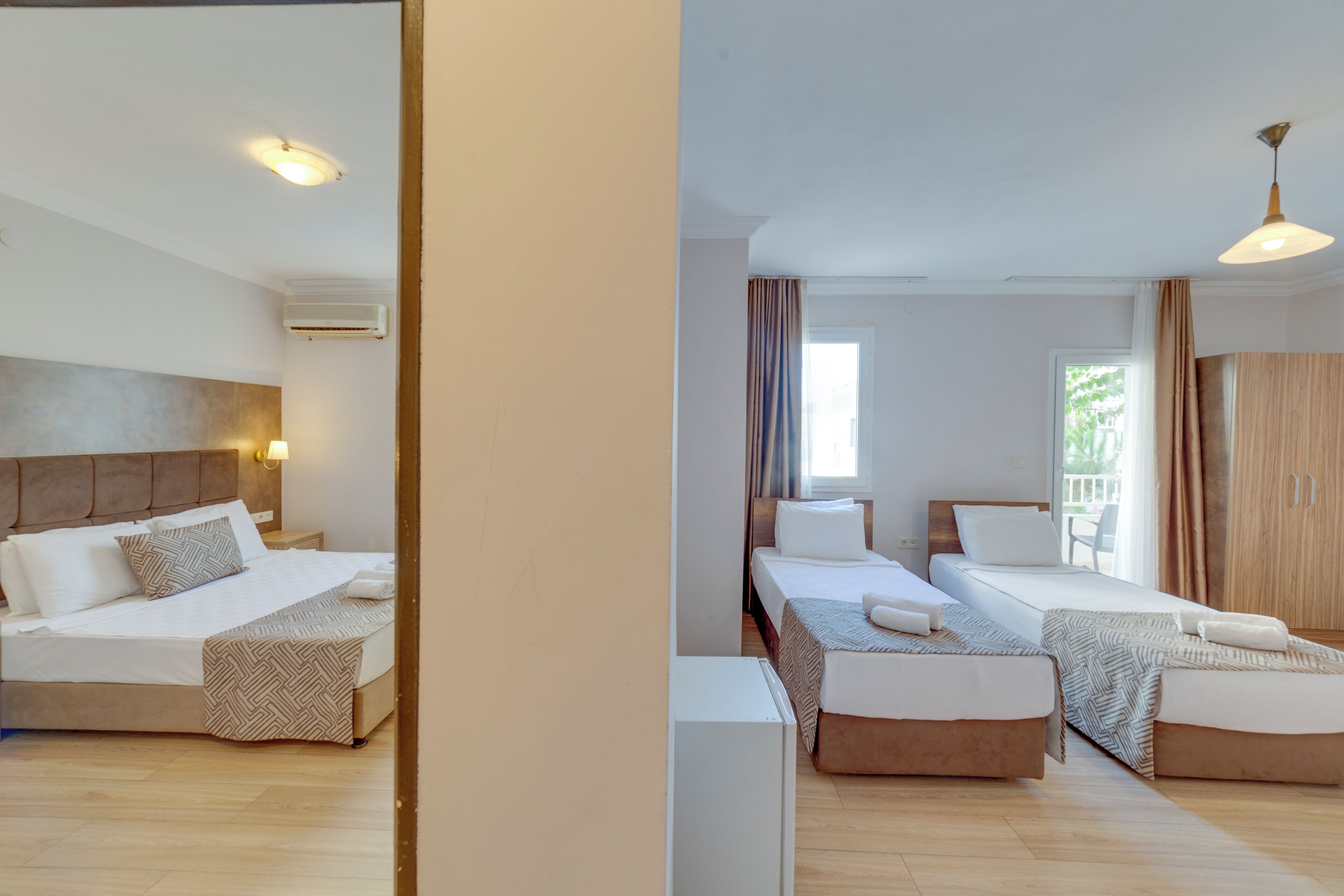 Family Twin Room, Balcony, Garden View