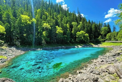 Qinghe Courtyard Jiuzhaigou
