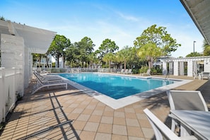 Beheizter Pool