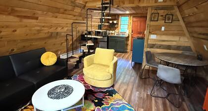 Modern Rustic Adirondack A-Frame with AC