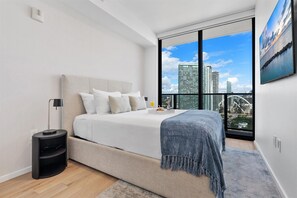 2 slaapkamers, een strijkplank/strijkijzer, wifi, beddengoed