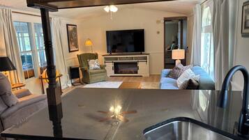 Smart TV, DVD player, video library