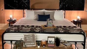 1 quarto, roupa de cama