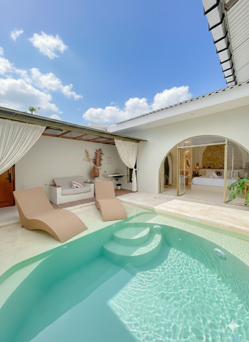 Habitación Deluxe, vista a la alberca | Vista desde la habitación