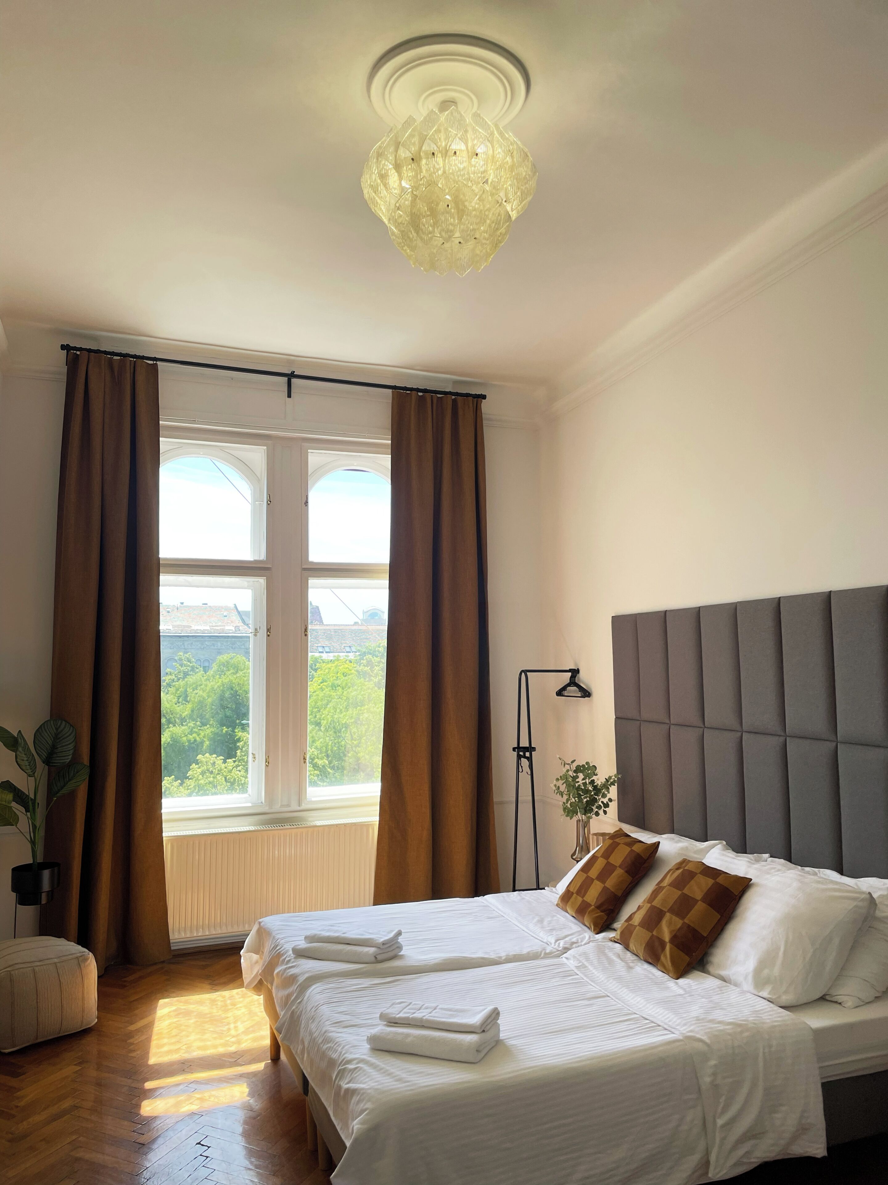 Deluxe Double Room, City View | Iron/ironing board, free WiFi