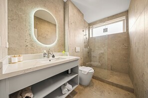 Bathroom - Artful Central St Kilda 2BR Retreat with 2 King Beds, Walk Everywhere (St Kilda)