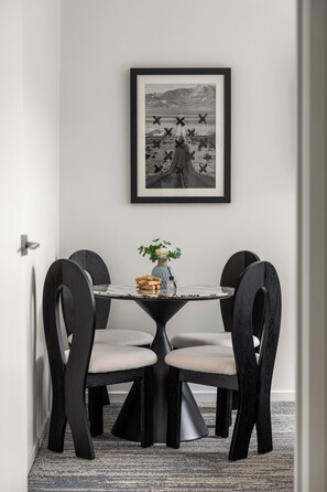 Dining - Artful Central St Kilda 2BR Retreat with 2 King Beds, Walk Everywhere (St Kilda)