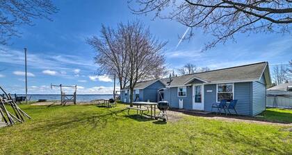 Pet-Friendly Lake Cabin with Dock & Kayaks & Fire Pit in Houghton Lake, Michigan