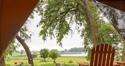 Charming Vineyard Glamping Tent with Wine Tastings near Lake Shetek in Currie, Minnesota