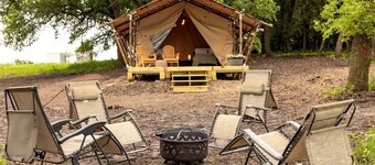 Charming Vineyard Glamping Tent with Wine Tastings near Lake Shetek in Currie, Minnesota