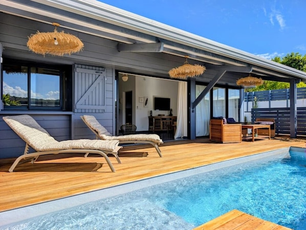 Pool - La Caze Na Nou - elegant villa with a private pool (Saint Gilles les Bains)