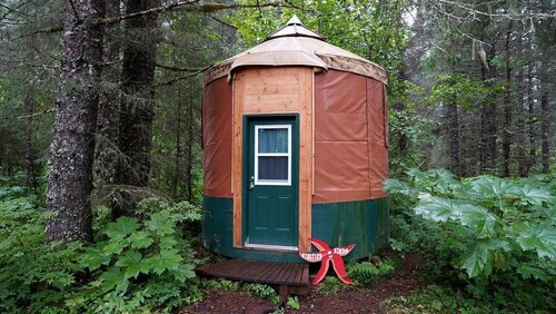 Family Friendly Yurt for Alaska Glamping