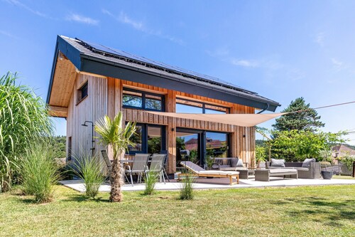 Tiny House mit privater Terrasse, eigenem Garten und WLAN