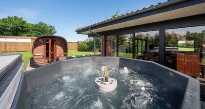 Large, completely renovated activity house with.