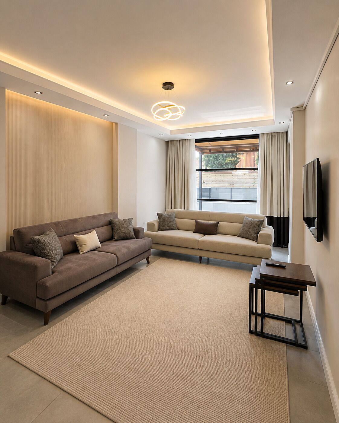 Suite with Terrace | 거실 공간