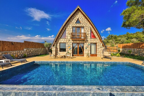 Serene Bungalow Retreat With Private Pool in Kaş, Türkiye