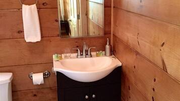 Towels, soap, shampoo