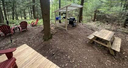Secluded Safari Tent Getaway: Glamp in Style in Broadalbin, New York