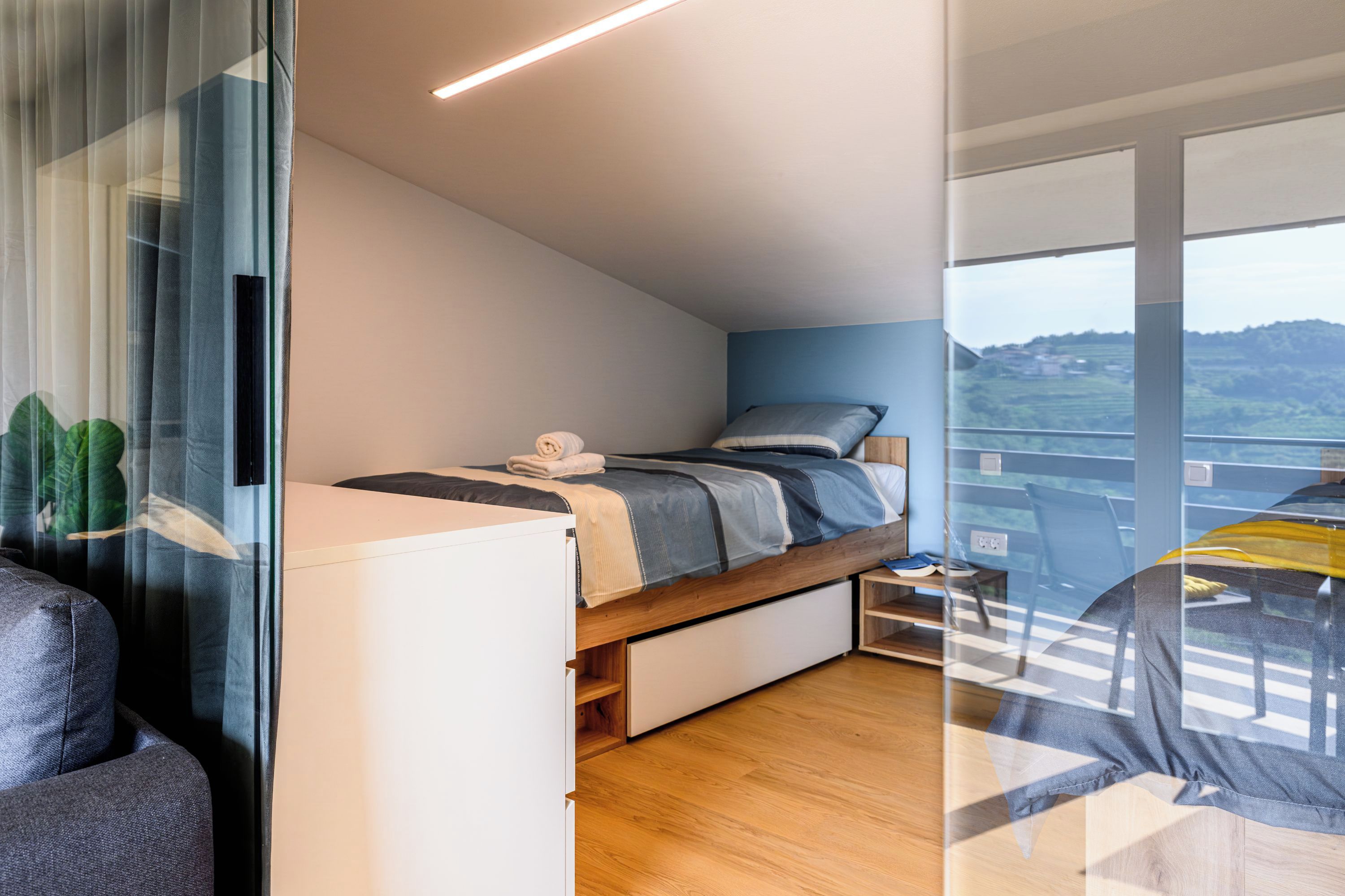 Standard Apartment, 2 Bedrooms, Balcony (Neda Apt Top Floor: Terrace Views in) | 2 bedrooms