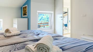 Standard Apartment, 2 Bedrooms, Balcony (Neda Apt Top Floor: Terrace Views in) | 2 bedrooms