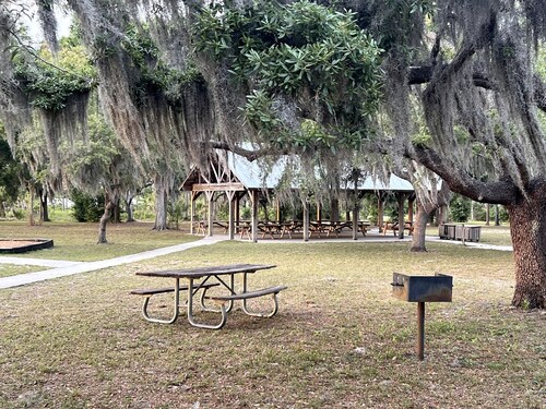 Spacious Double Safari Tent with Private Fire Pit Near Anna Maria Island in Bradenton, Florida