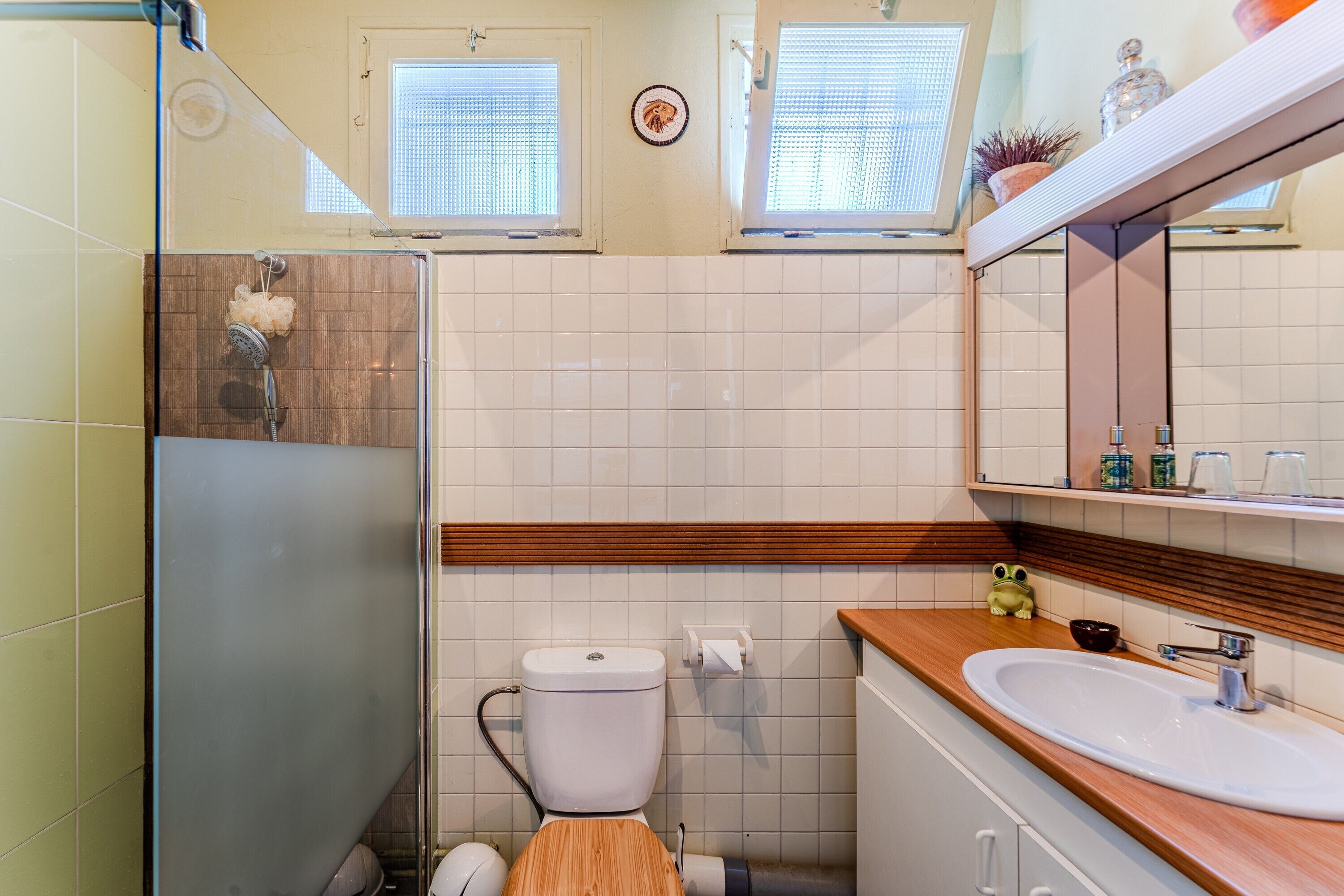 Dusche, Handtücher