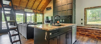 Private Boat Dock on Grand Lake! Modern Cabin