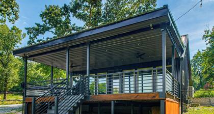 Private Boat Dock on Grand Lake! Modern Cabin