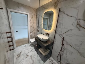 Dusche, Handtücher