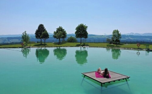 "Panorama 86" Scheidegg/Hallenbad, Sauna & separates Schlafzimmer, Nähe Bodensee