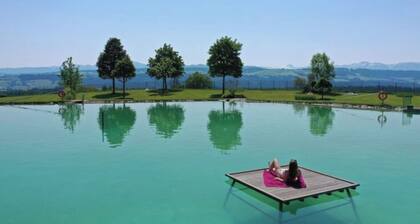 "Panorama 86" Scheidegg/Hallenbad, Sauna & separates Schlafzimmer, Nähe Bodensee